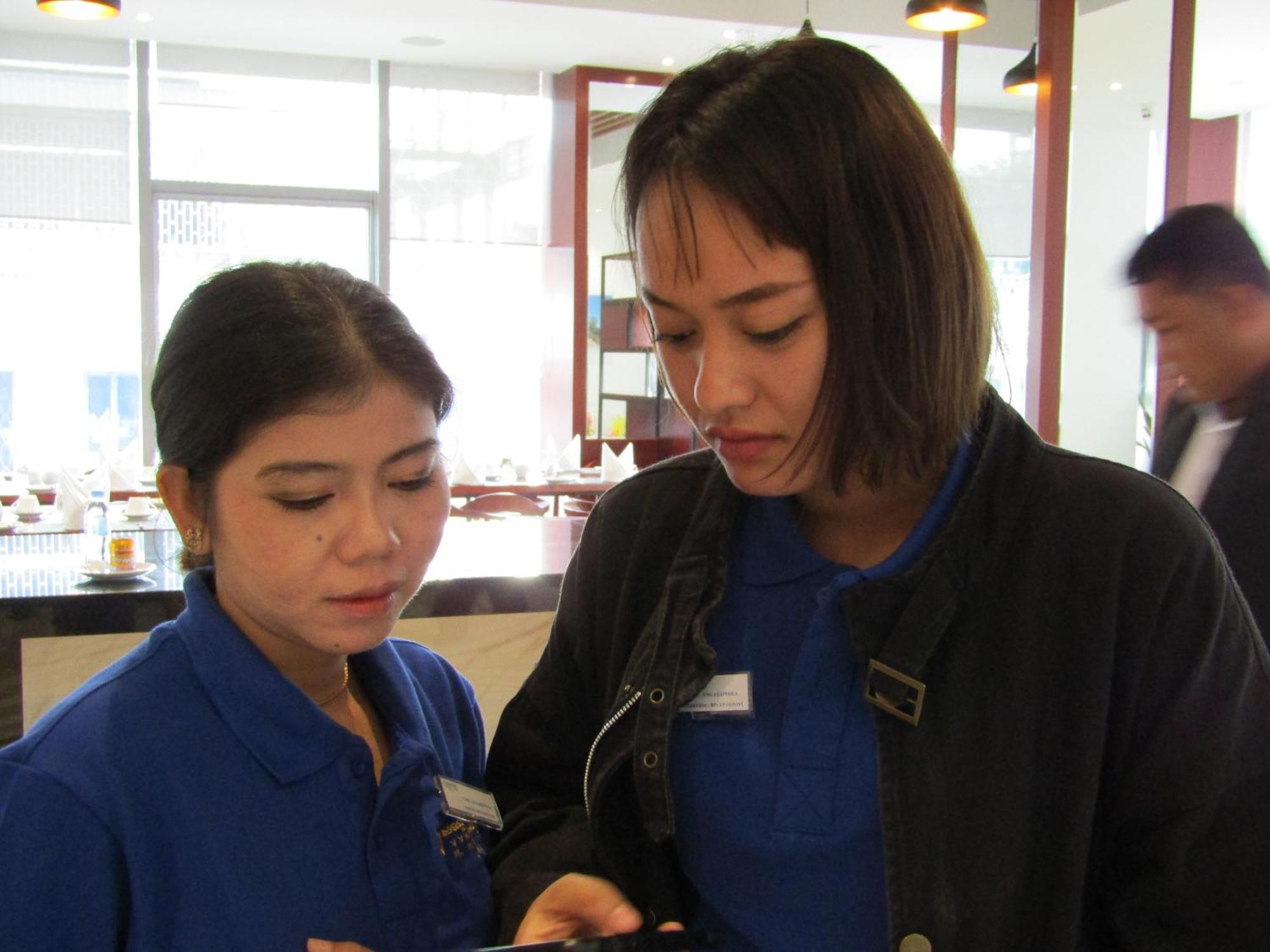V V Hotel Battambang Eksteriør billede